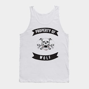 Wolf Property Patch Tank Top